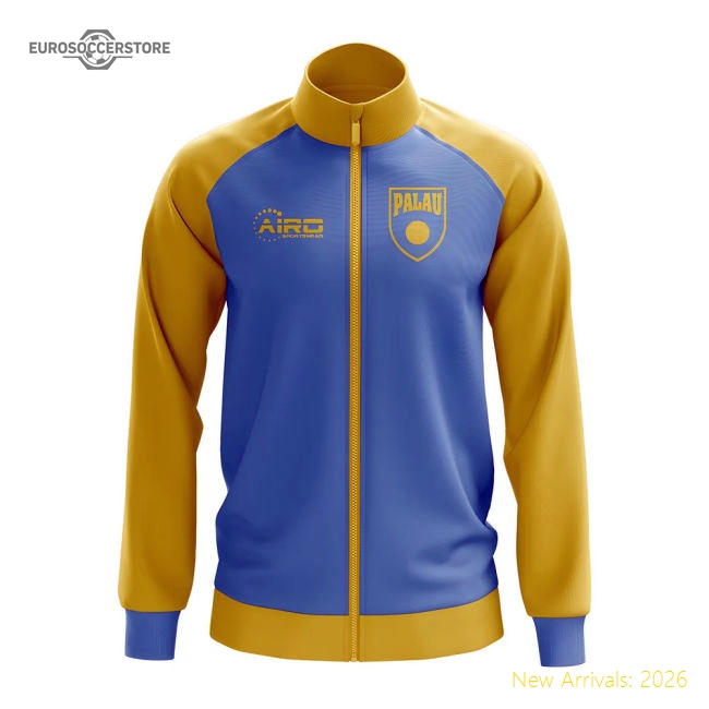 Palau Concept Football Track Jacket (Blue) - Kids-The Soccer Shirt Hub