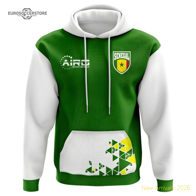 2025-2026 Senegal Home Concept Football Hoody (Kids)-The Soccer Shirt Hub