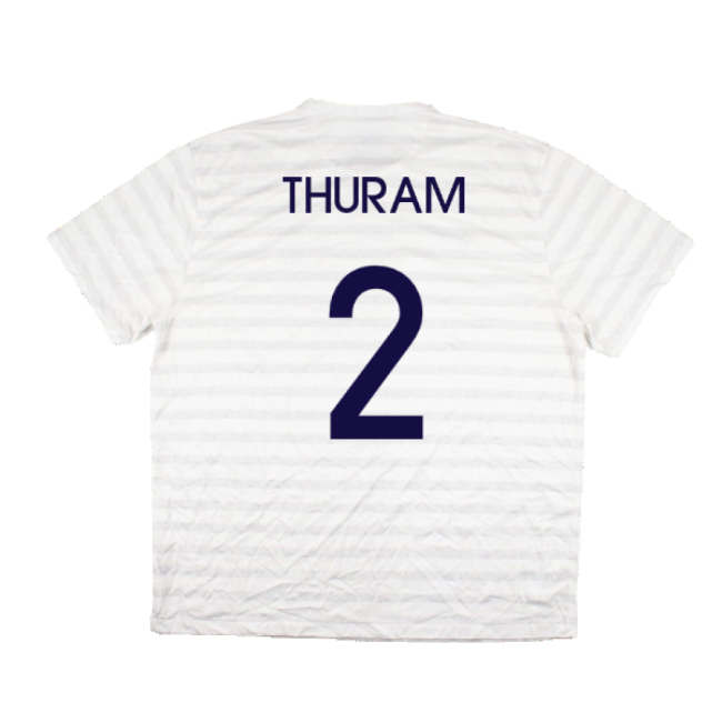France 2014-15 Away Shirt ((Very Good) XXL) (Thuram 2)-The Soccer Shirt Hub