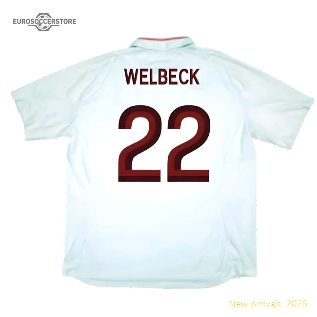 England 2012-13 Home Shirt (Good) (Welbeck 22)-The Soccer Shirt Hub