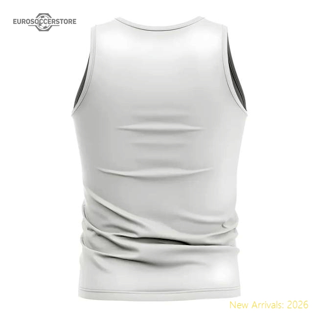 Nigeria Core Football Country Sleeveless Tee (White)-The Soccer Shirt Hub