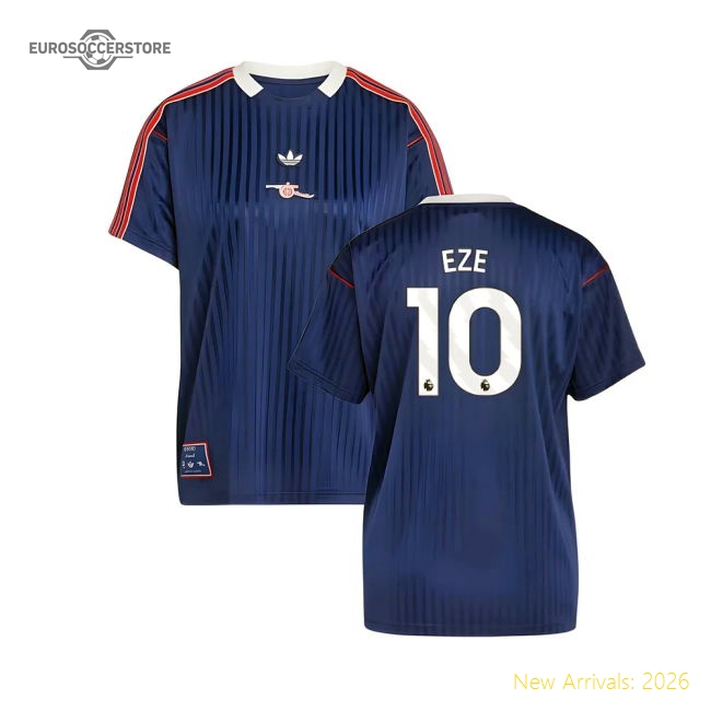 Arsenal Terrace Icons Shirt (Navy) (Eze 10)-The Soccer Shirt Hub