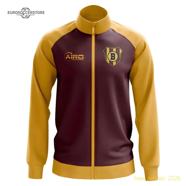Bradford Concept Football Track Jacket (Claret)-The Soccer Shirt Hub