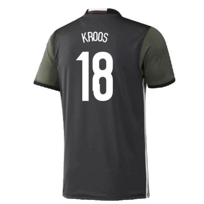 Germany 2015-16 Away Shirt ((Excellent) M) (Kroos 18)-The Soccer Shirt Hub