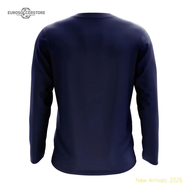 Verde Core Football Country Long Sleeve T-shirt (navy) Cape Verde Core Football Country Long Sleeve T- Vintage Shirt-ProGoal Kits