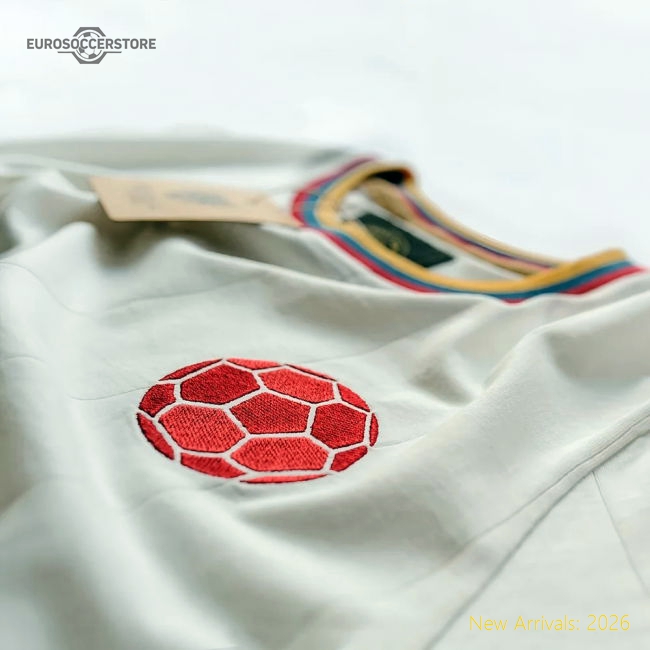 Vintage Colombia El Cafetero Away Soccer Jersey-The Soccer Shirt Hub
