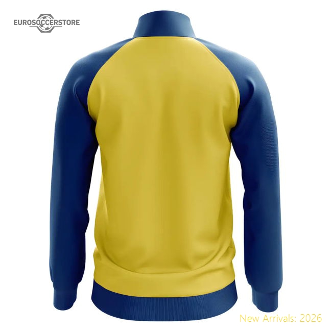 Villarreal Concept Football Track Jacket (Yellow)-The Soccer Shirt Hub