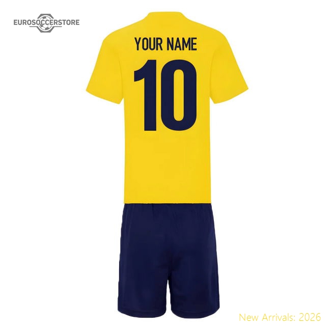 Personalised Colombia Training Kit Package-The Soccer Shirt Hub