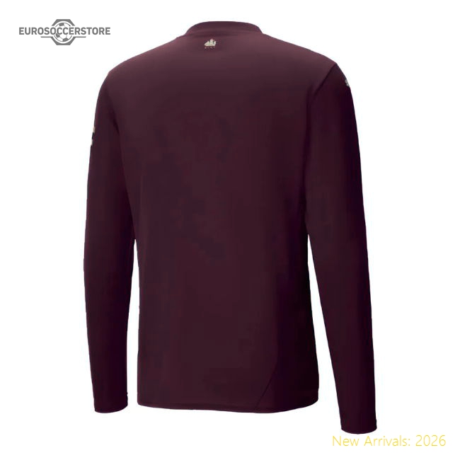 2024-2025 Man City Third Long Sleeve Shirt (De Bruyne 17)-The Soccer Shirt Hub
