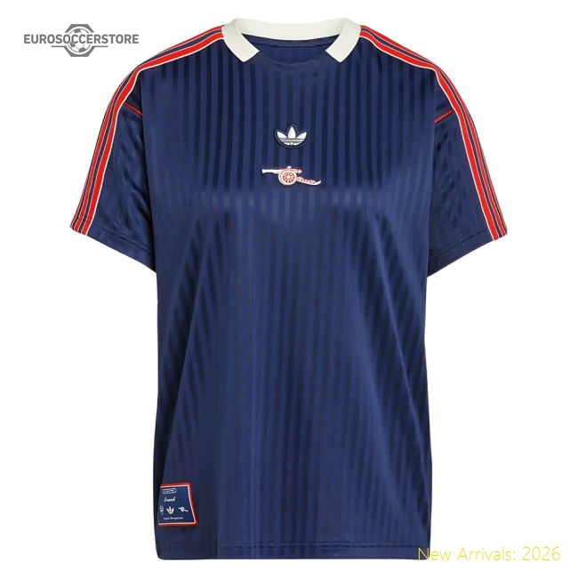 Arsenal Terrace Icons Shirt (Navy) (Eze 10)-The Soccer Shirt Hub
