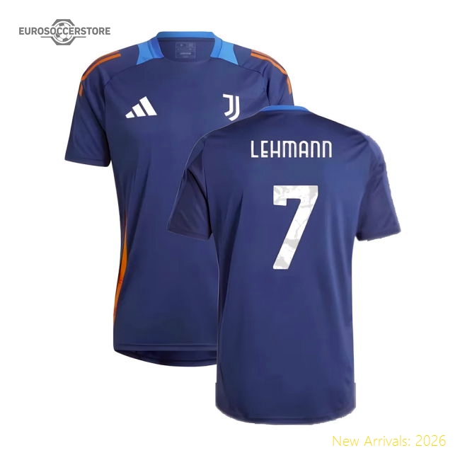 2024-2025 Juventus Training Jersey (Navy) (Lehmann 7)-The Soccer Shirt Hub