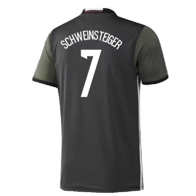 Germany 2015-16 Away Shirt ((Excellent) M) (Schweinsteiger 7)-The Soccer Shirt Hub