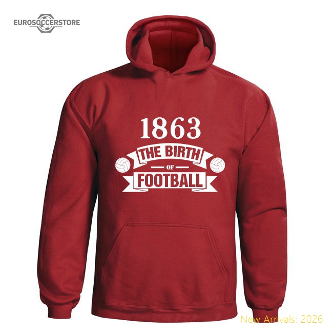 Stoke City Birth Of Football Hoody (red) - Kids-The Soccer Shirt Hub