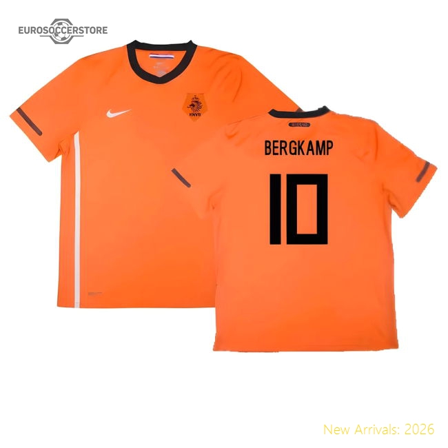 Holland 2010-11 Home Shirt (3xl) ((Very Good) 3XL) (Bergkamp 10)-The Soccer Shirt Hub