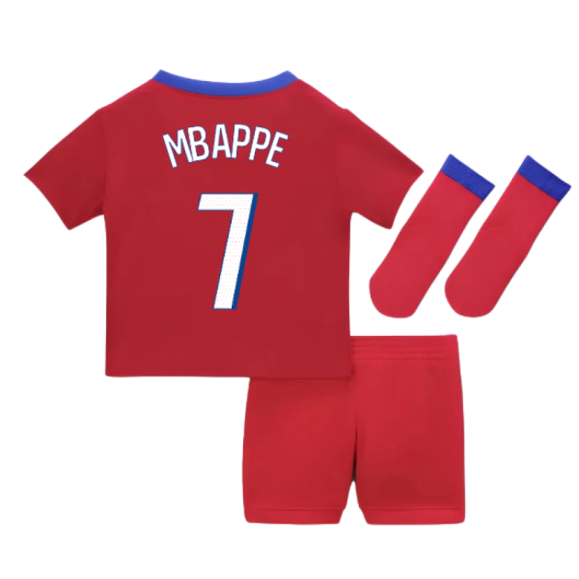 2025-2026 PSG Third Baby Kit (Mbappe 7)-The Soccer Shirt Hub