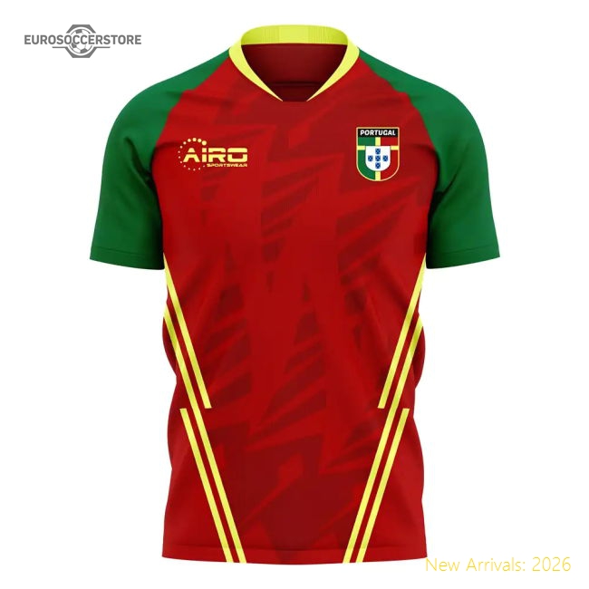 Portugal 2025-2026 Home Concept Football Kit (Airo) (Bernardo 10)-The Soccer Shirt Hub