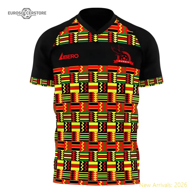 Zambia 2025-2026 Home Concept Football Kit (Libero) - Womens-The Soccer Shirt Hub