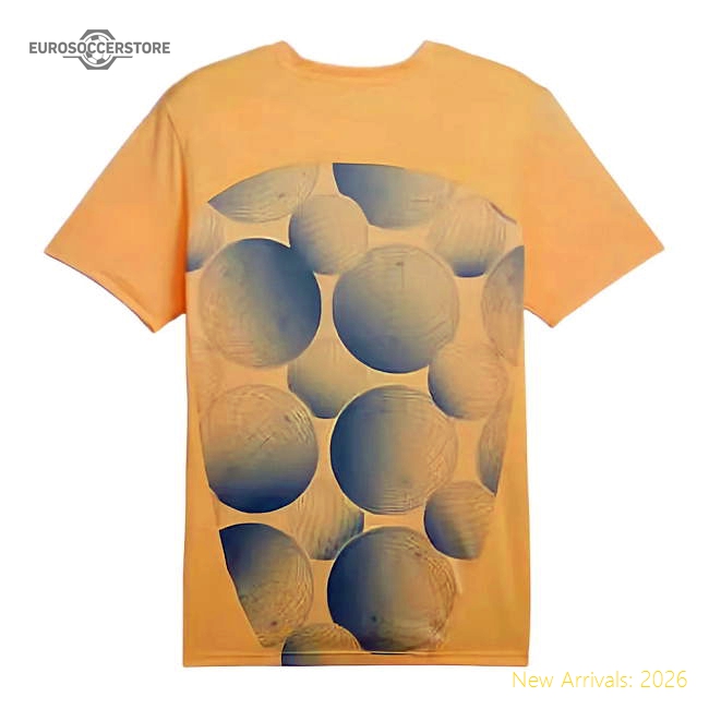 2024-2025 Man City Prematch SS Shirt (Flaxen) (De Bruyne 17)-The Soccer Shirt Hub