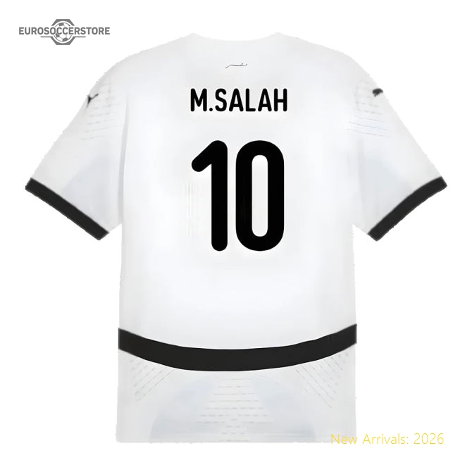 2024-2025 Egypt Away Shirt (M.Salah 10)-The Soccer Shirt Hub