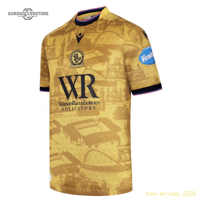 2025-2026 Blackburn Rovers Away Retro Soccer Jersey-ProGoal Kits