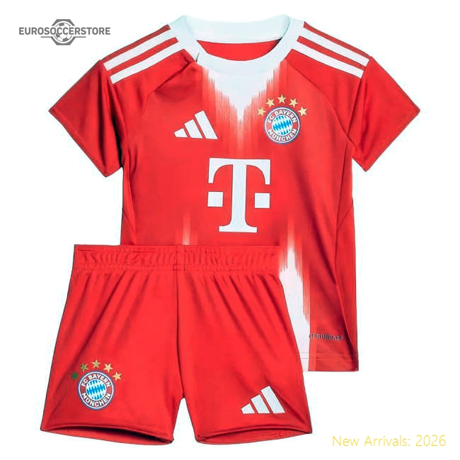 2025-2026 Bayern Munich Home Baby Kit (Upamecano 2)-The Soccer Shirt Hub