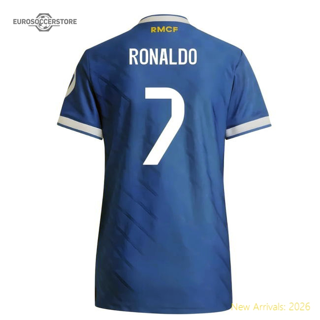 2025-2026 Real Madrid Authentic Third Shirt (Womens) (Ronaldo 7)-The Soccer Shirt Hub