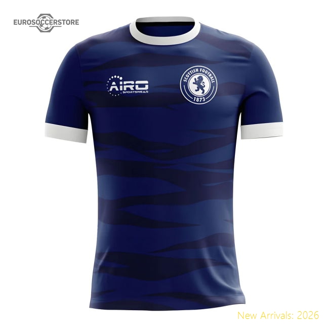 2025-2026 Scotland Home Concept Football Shirt - Baby-The Soccer Shirt Hub