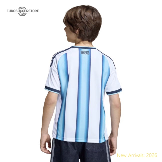 2026-2027 Argentina Home Shirt (Kids) (Messi 10)-The Soccer Shirt Hub