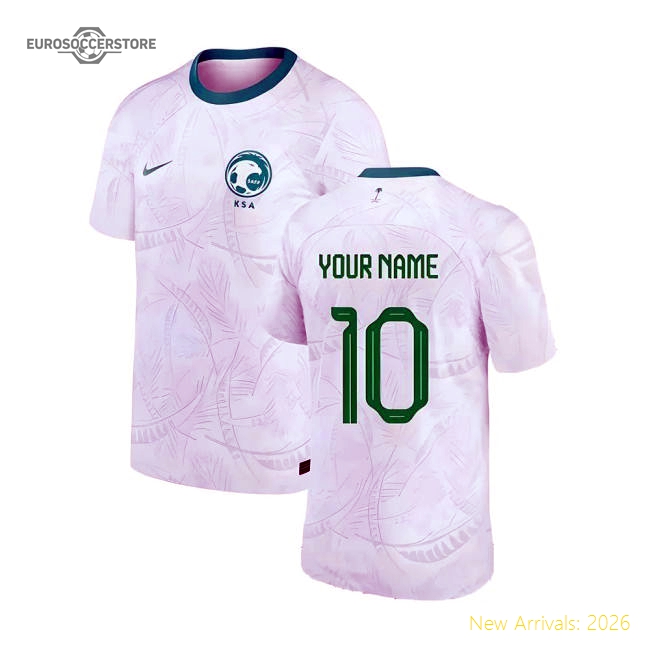 2022-2023 Saudi Arabia Home Shirt (Your Name)-The Soccer Shirt Hub