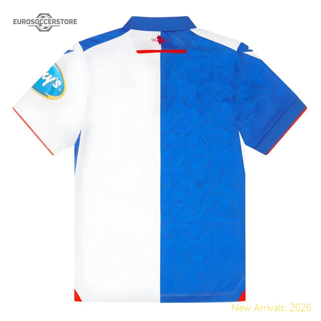 Youth 2024-2025 Blackburn Rovers Home - S Retro Fan Kit-ProGoal Kits