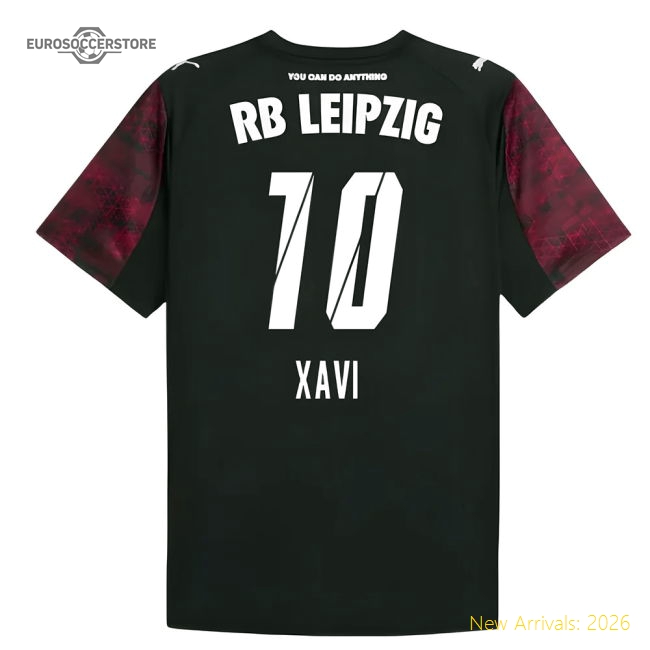 2025-2026 Red Bull Leipzig Third Shirt (Xavi 10)-The Soccer Shirt Hub