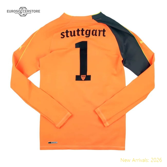 VFB Stuttgart 2010-11 GK Home Long Sleeve Shirt (S) (#1) (Excellent)-The Soccer Shirt Hub