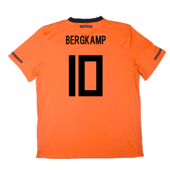 Holland 2010-11 Home Shirt (3xl) ((Very Good) 3XL) (Bergkamp 10)-The Soccer Shirt Hub