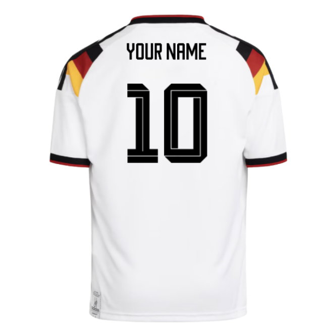 2026-2027 Germany Home Mini Kit (Your Name)-The Soccer Shirt Hub
