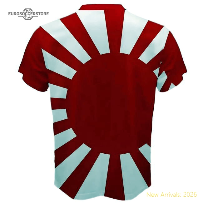 Japanese Samurai Flag Sublimated Sports Jersey-The Soccer Shirt Hub