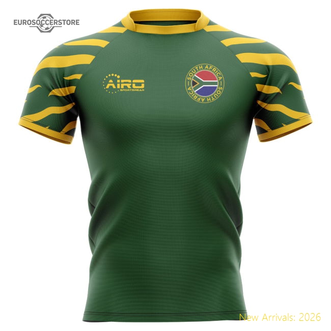 2025-2026 South Africa Springboks Home Concept Rugby Shirt (Etzebeth 4)-The Soccer Shirt Hub