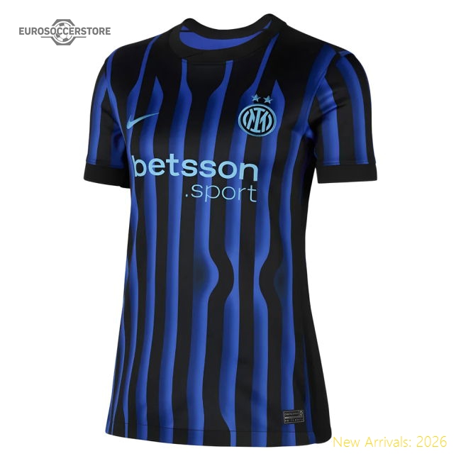 2025-2026 Inter Milan Home Shirt (Womens) (Pavard 28)-The Soccer Shirt Hub