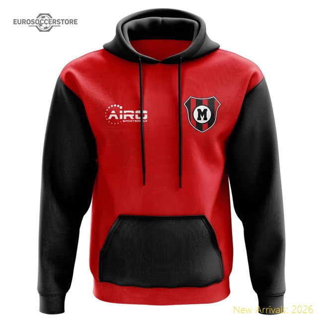 AC Milan Concept Club Football Hoody (Red)-The Soccer Shirt Hub