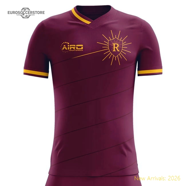 2025-2026 Roma Home Concept Football Shirt-The Soccer Shirt Hub
