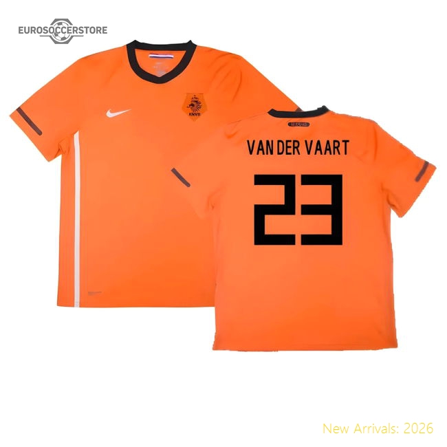 Holland 2010-11 Home Shirt (3xl) ((Very Good) 3XL) (Van Der Vaart 23)-The Soccer Shirt Hub
