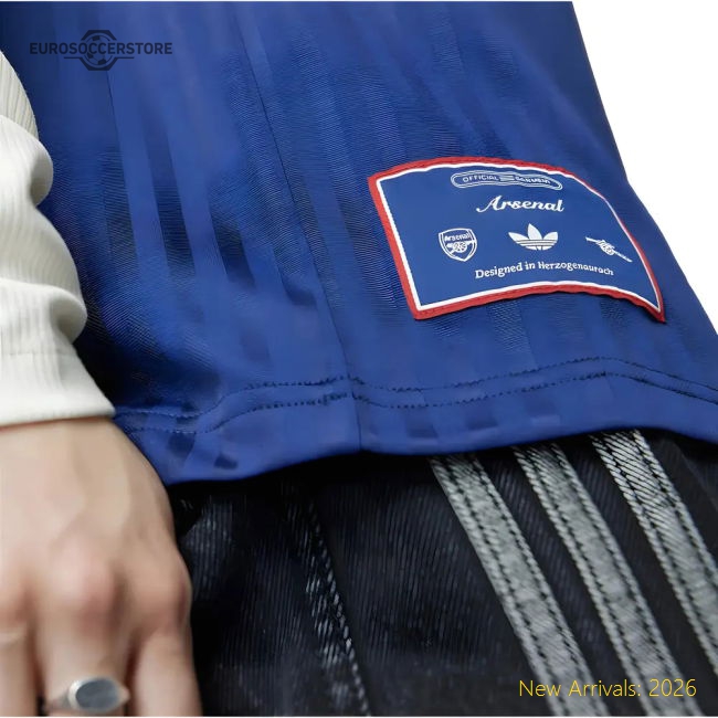 Arsenal Terrace Icons Shirt (Navy) (Eze 10)-The Soccer Shirt Hub