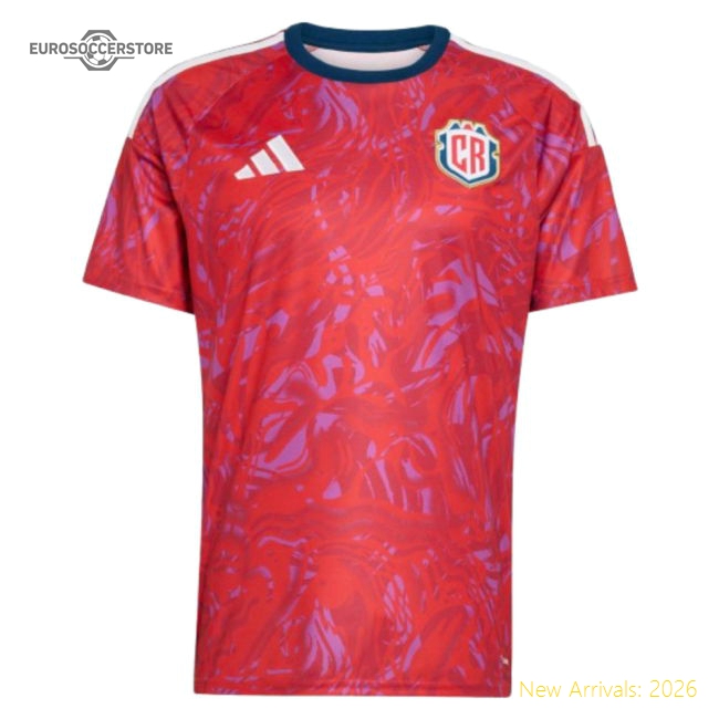 2026-2027 Costa Rica Home Shirt (Your Name)-The Soccer Shirt Hub