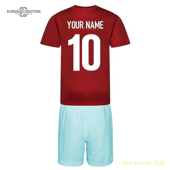 Personalised Hungary Training Kit Package-The Soccer Shirt Hub