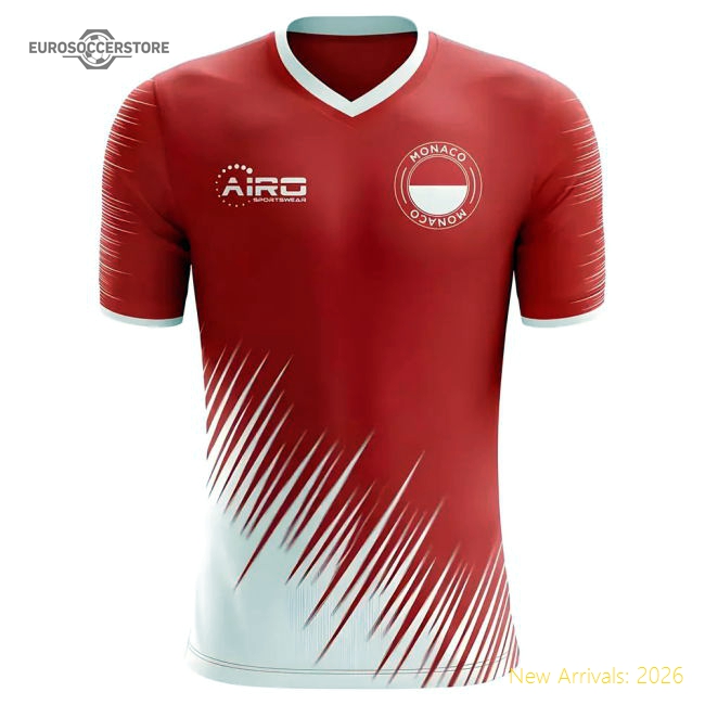 2025-2026 Monaco Concept Training Shirt (Red) - Womens-The Soccer Shirt Hub