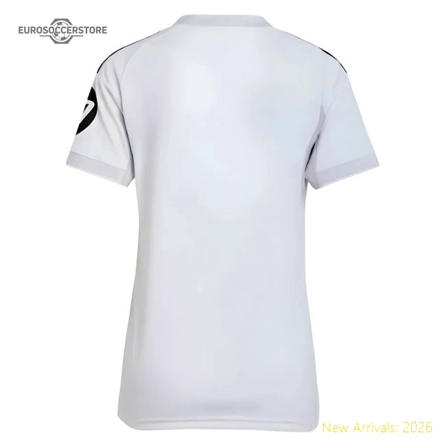 2025-2026 Real Madrid Home Shirt (Womens) (Vini Jr. 7)-The Soccer Shirt Hub