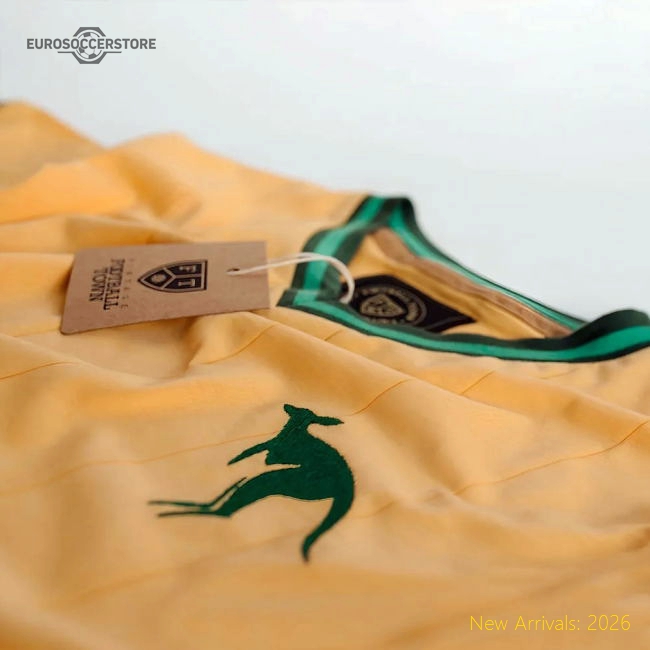 Vintage Australia The Kangaroo Soccer Jersey-The Soccer Shirt Hub