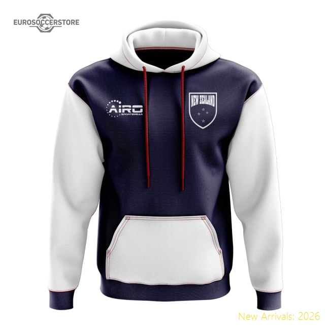 New Zealand Concept Country Football Hoody (Navy)-The Soccer Shirt Hub