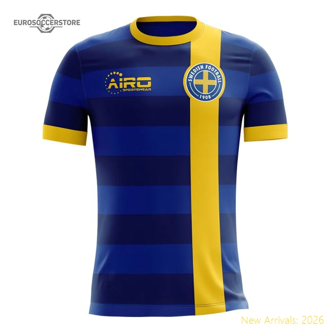 2025-2026 Sweden Away Concept Football Shirt-The Soccer Shirt Hub