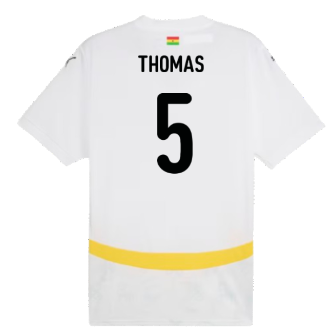Ghana 2024-2025 Home (thomas 5) Classic Football Jersey-ProGoal Kits