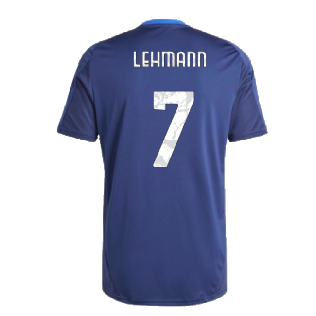 2024-2025 Juventus Training Jersey (Navy) (Lehmann 7)-The Soccer Shirt Hub
